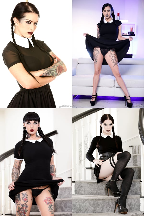 Picture by BobbyB3034 showing 'Pick Your Wednesday Addams Katrina Jade Lily Lane Jessie Lee Evelyn Claire' number 3