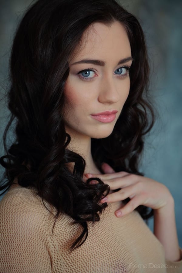 Picture by glambabes-galleries showing 'Dark haired teen Zsanett Tormay has such a cute face on her' number 15