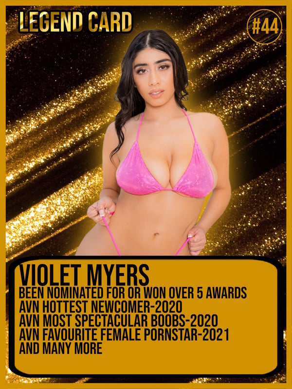 Violet Myers Card Set