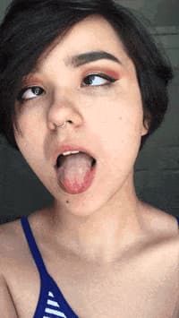 Picture showing Real Ahegao Looped