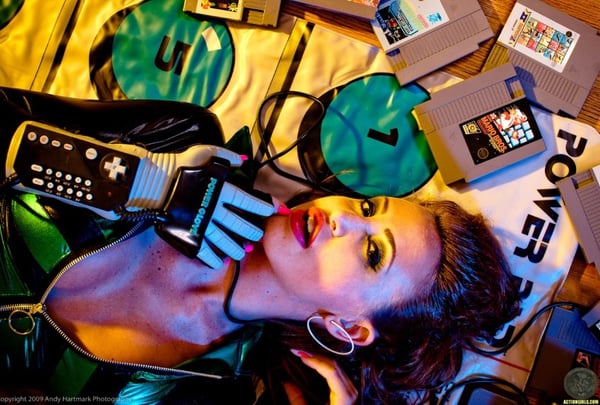 Picture by glambabes-galleries showing 'Julie - Power Glove' number 3