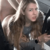 Hot teen babe fucked in car