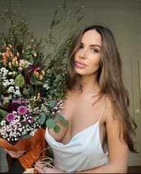 Flowers And Cleavage