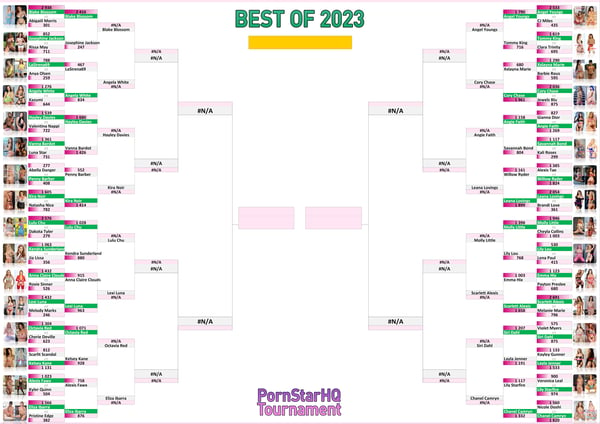 Picture by felleshorts saying 'Best Of 2023 BRACKET! After Round 2 Has Completed! Did Your Favourite Make It?'