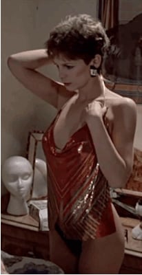 Picture by glambabes-gifs saying 'Jamie Lee Curtis'