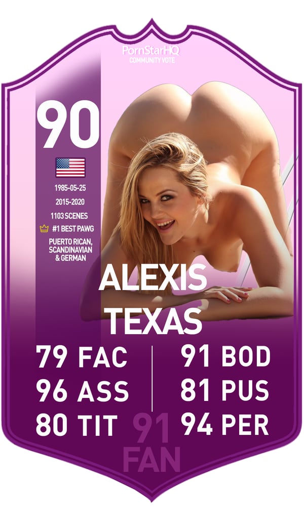 Picture by pshqclips saying 'PSHQ Community Cards Alexis Texas Apr 2023'
