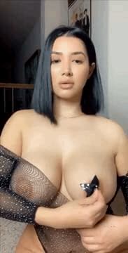 Picture showing Busty Latina