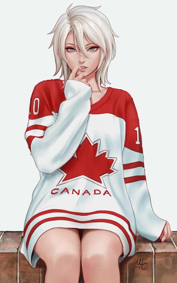 Picture by glambabes-pics saying 'Oh Canada'